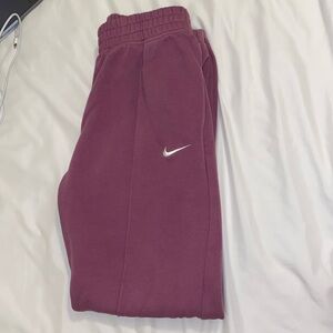 Nike purple sweatpants